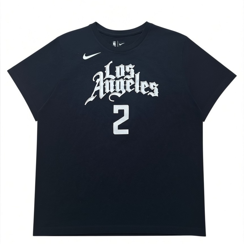 Nike NBA Los Angeles Clippers Kawhi Leonard #2 T-Shirt XXL Black